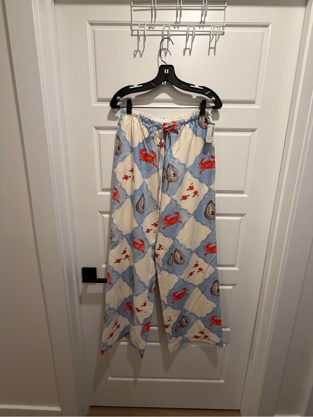 Simons BNWT Wide-Leg Pants ft. Crabs and oysters SZ M - Picture 2 of 5
